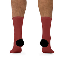Blended Red Socks